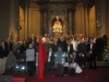 Celebrando la Misa Navarra en la Capilla de San Fermín